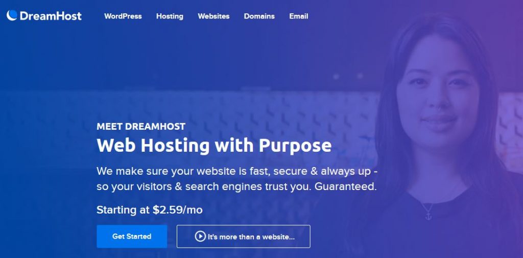 Dreamhost hosting