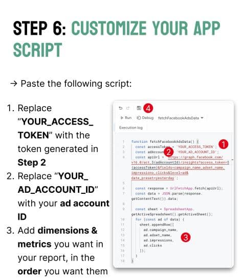 How to Automate Facebook Ads Reporting in Google Sheet 7 facebookads6